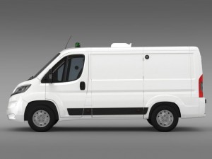 peugeot boxer collection services 2015 3D-Modell