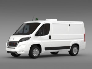 peugeot boxer collection services 2015 3D-Modell