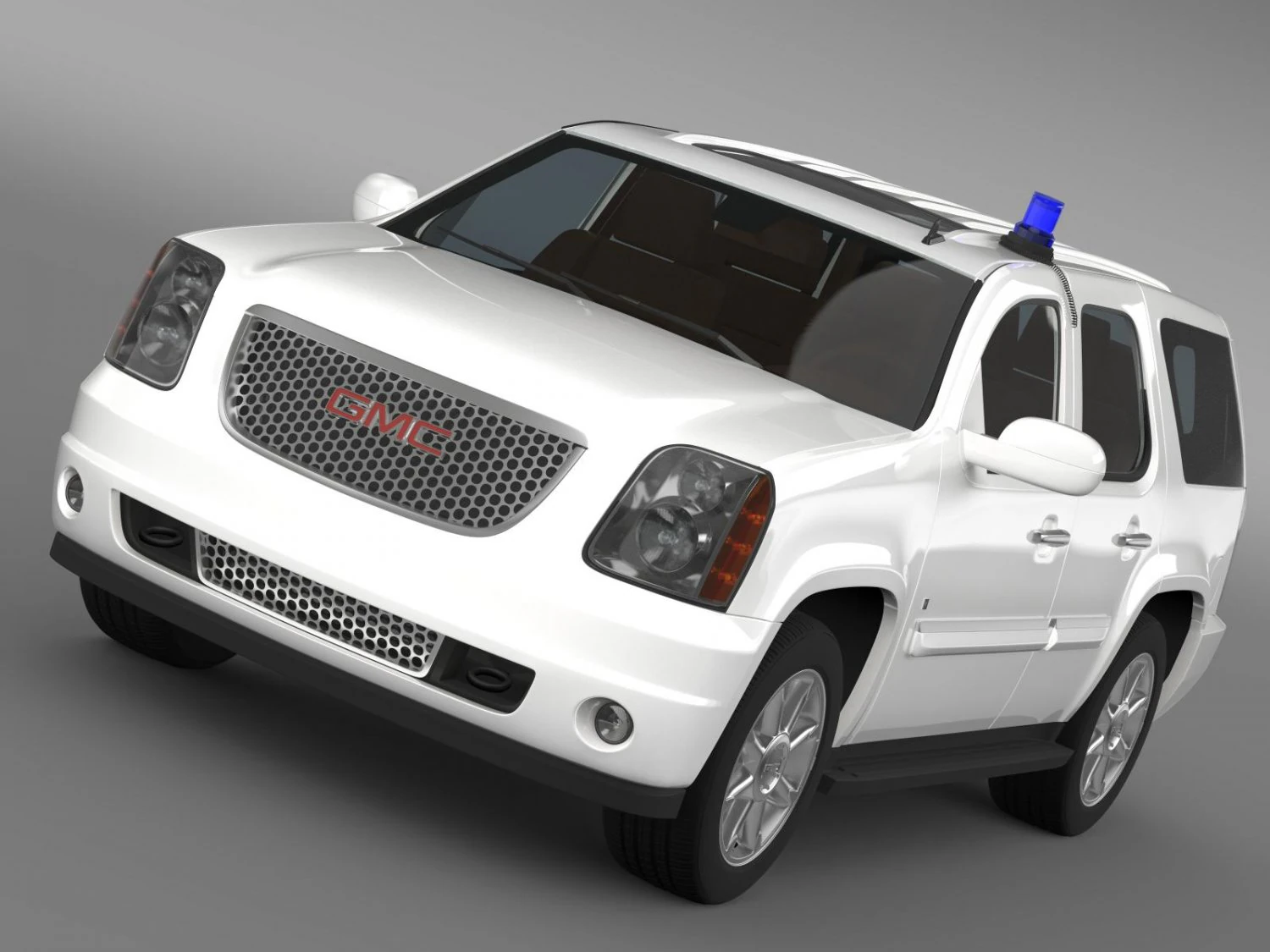 gmc denali fbi 3D Model .c4d .max .obj .3ds .fbx .stl .blend 