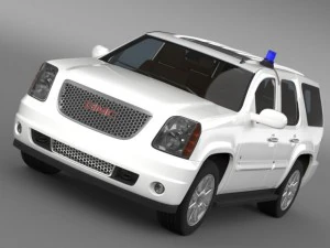 gmc denali fbi Model 3D