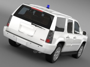 gmc denali fbi 3D Model