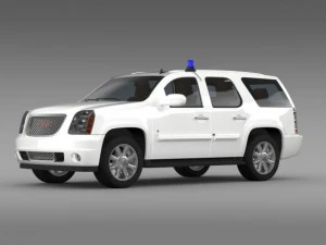 gmc denali fbi 3D Model