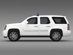 gmc denali fbi 3D Model