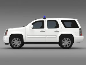 gmc denali fbi 3D Model
