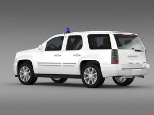 gmc denali fbi 3D Model