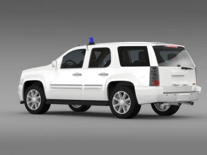 gmc denali fbi 3D Model