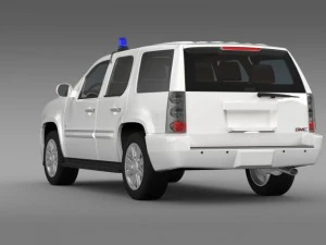 gmc denali fbi 3D Model