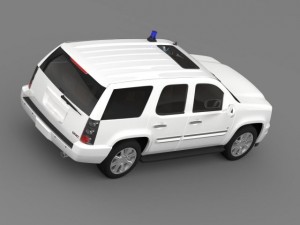 gmc denali fbi 3D Model