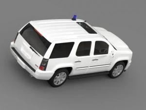 gmc denali fbi 3D Model
