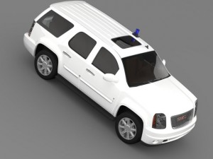 gmc denali fbi 3D Model