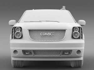 gmc denali fbi 3D Model