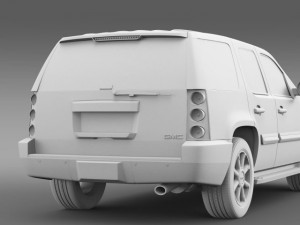 gmc denali fbi 3D Model