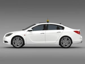 opel insignia taxi 3D Model