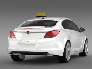 opel insignia taxi 3D Model