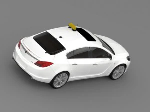opel insignia taxi 3D Model