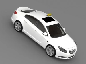 opel insignia taxi 3D Model