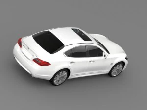 nissan fuga hybrid y51 3D Model