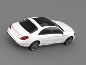 amg mercedes benz s 350 bluetec w222 2013 3D Модель