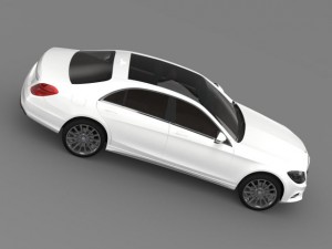 amg mercedes benz s 350 bluetec w222 2013 3D Модель