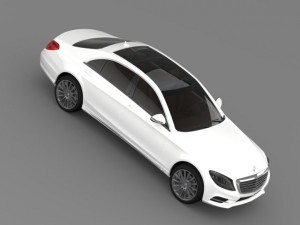 amg mercedes benz s 350 bluetec w222 2013 3D Модель
