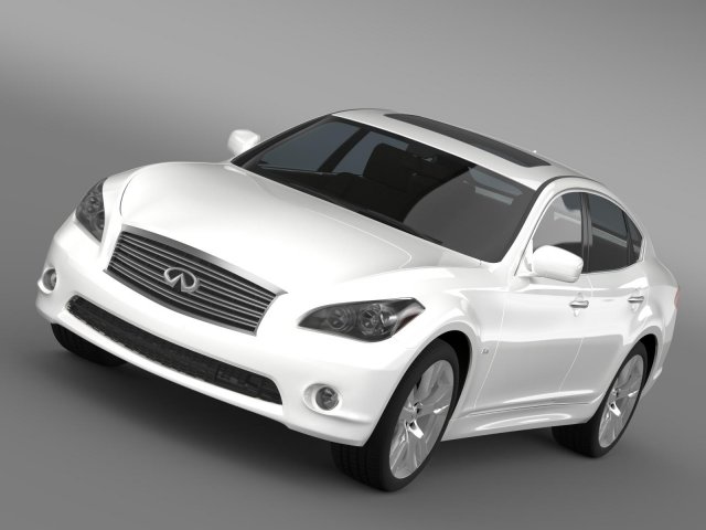 infiniti q 70 56 y51 2014 Modello 3D .c4d .max .obj .3ds .fbx .stl .blend 