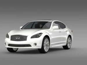 infiniti q 70 hybrid y51 2014 3D Model