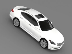 infiniti q 70 hybrid y51 2014 3D Model