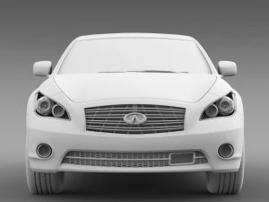 infiniti q 70 hybrid y51 2014 3D Model