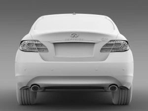 infiniti q 70 hybrid y51 2014 3D Model