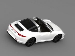 porsche 911 targa 4 gts 991 2015 3D 模型