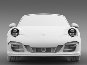 porsche 911 targa 4 gts 991 2015 3D 模型