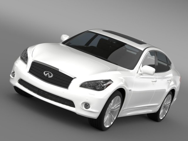 infiniti m30d y51 2013 Modelo 3D .c4d .max .obj .3ds .fbx .stl .blend 
