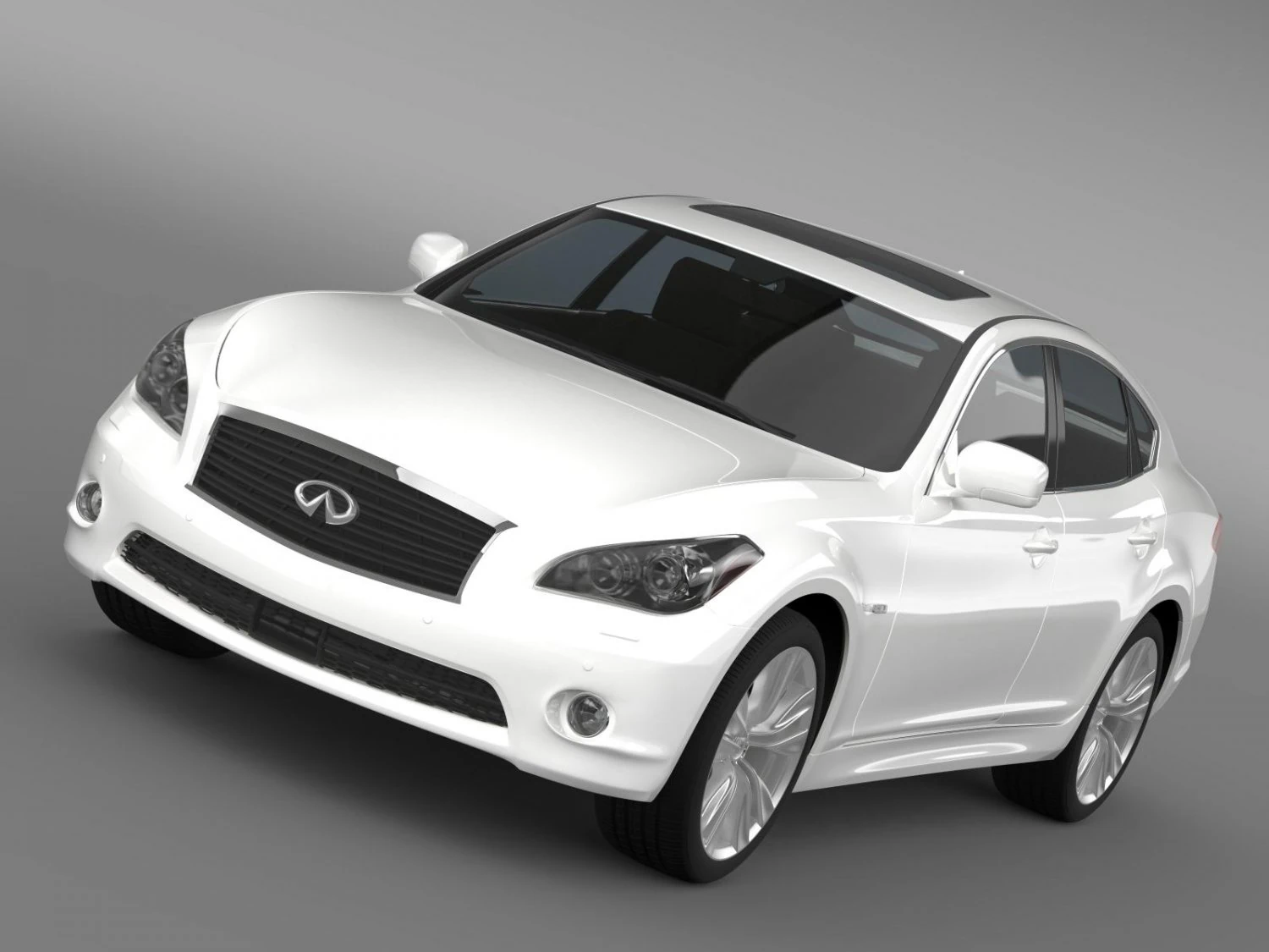 infiniti m30d y51 2013 Modelo 3D .c4d .max .obj .3ds .fbx .stl .blend 