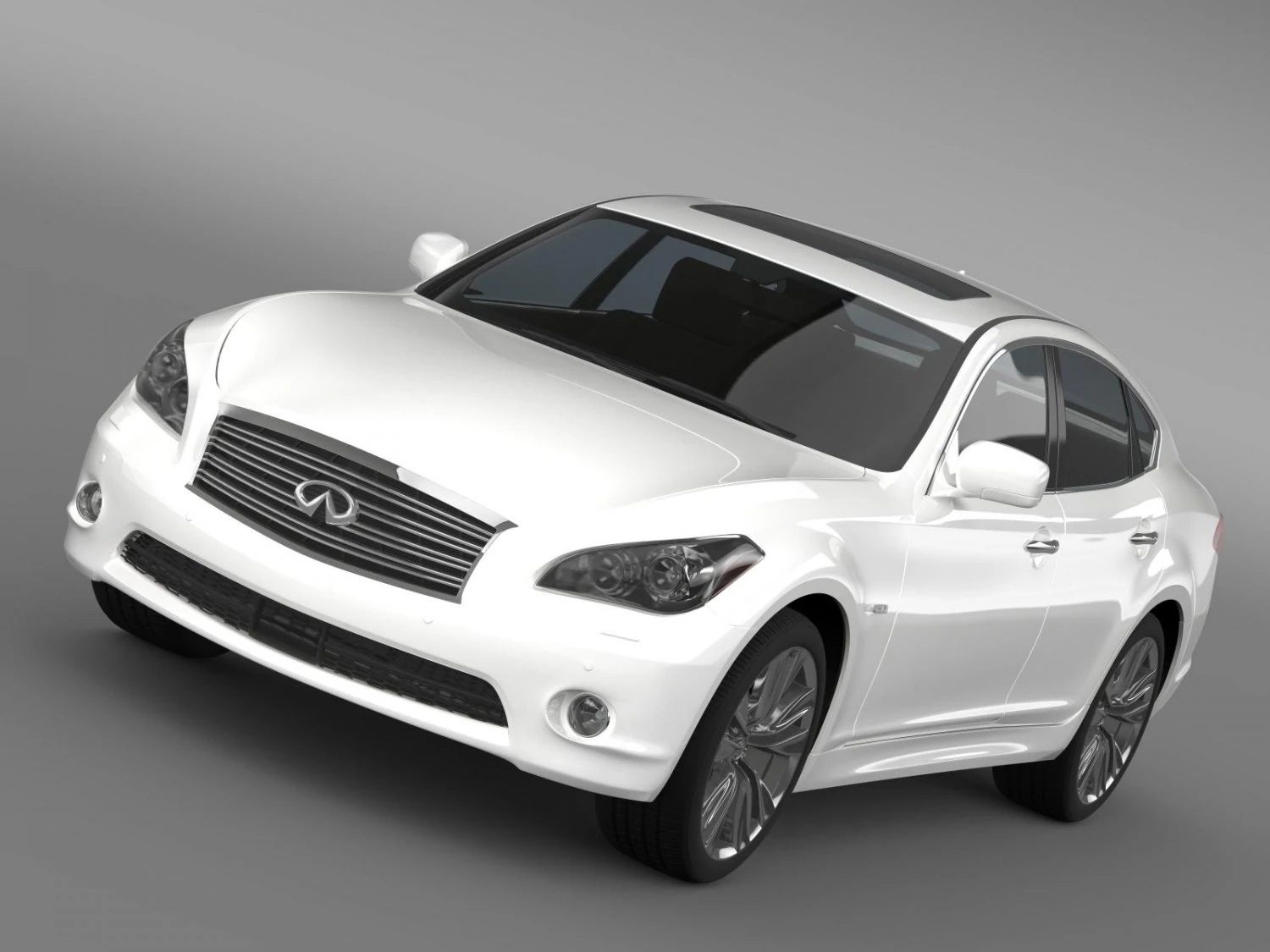 infiniti m37 y51 2013 Modelo 3D .c4d .max .obj .3ds .fbx .stl .blend