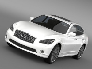 infiniti m37 y51 2013 Modelo 3D