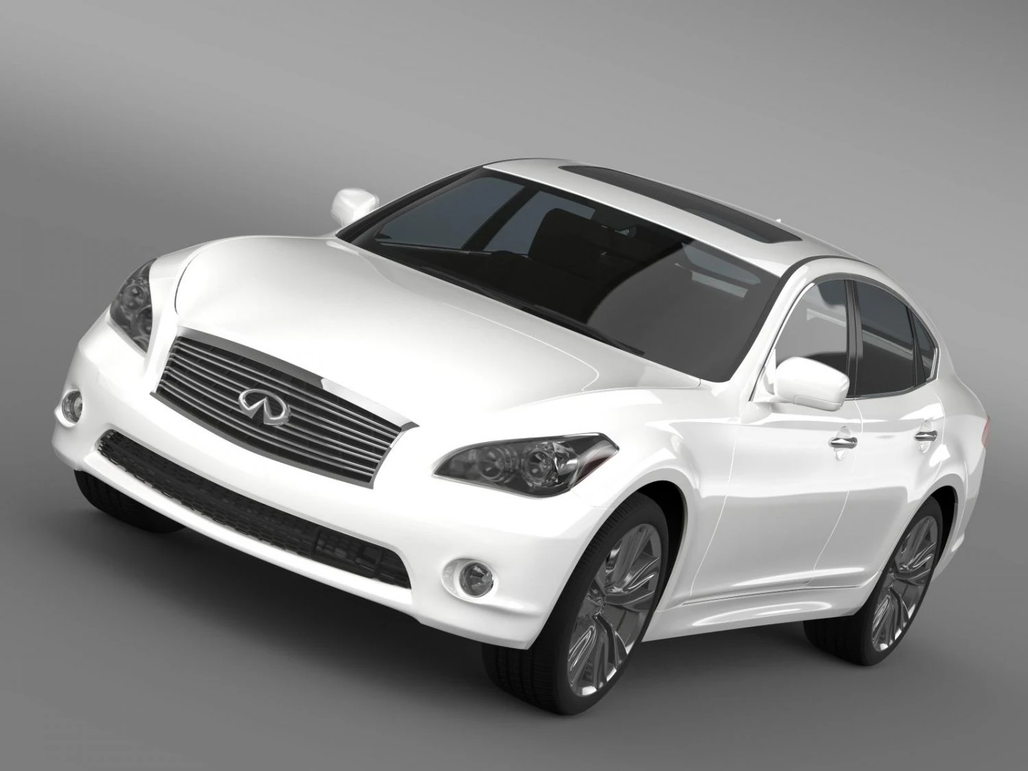 infiniti m56 y51 2013 3D Model .c4d .max .obj .3ds .fbx .stl .blend 