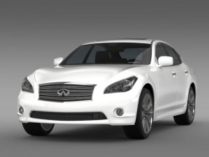 infiniti m56 y51 2013 Model 3D