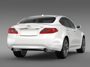 infiniti m56 y51 2013 3D Model
