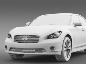 infiniti m56 y51 2013 Model 3D