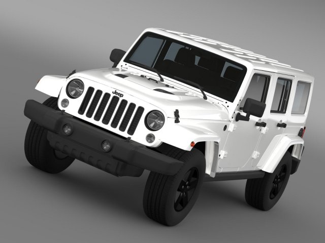 jeep wrangler unlimited x 2015 Modelo 3D .c4d .max .obj .3ds .fbx .stl .blend 