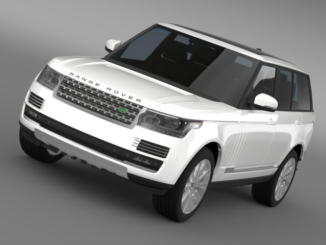 landrover rangerover hse td6 2015 Modello 3D .c4d .max .obj .3ds .fbx .stl .blend 