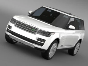 Ленд Ровер Рендж Ровер HSE TD6 2015 3D Модель