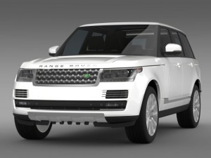 landrover rangerover hse td6 2015 Modello 3D