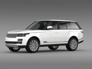 landrover rangerover hse td6 2015 Modello 3D