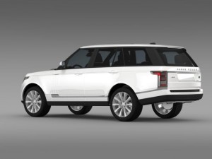 landrover rangerover hse td6 2015 Modello 3D
