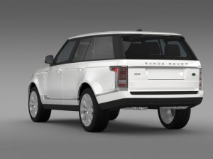landrover rangerover hse td6 2015 Modello 3D