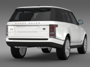 landrover rangerover hse td6 2015 Modello 3D