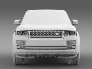 landrover rangerover hse td6 2015 Modello 3D
