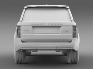 landrover rangerover hse td6 2015 Modello 3D