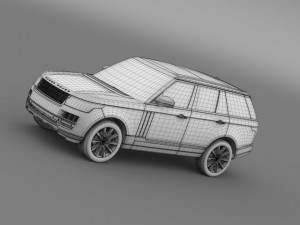 landrover rangerover hse td6 2015 Modello 3D